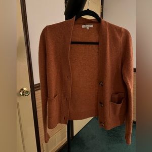 Madewell shrunken cardigan sweater